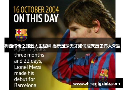 梅西传奇之路五大里程碑 揭示足球天才如何成就历史伟大荣耀