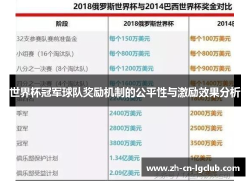 世界杯冠军球队奖励机制的公平性与激励效果分析